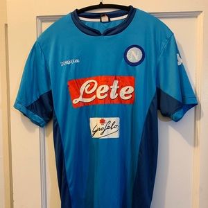 COPY - 2017-18 SSC Napoli Home MAREK HAMSIK Authentic Serie A Kappa Jersey men'…